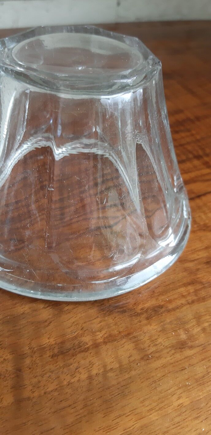 Glass jam jar