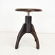 Mid-century height adjustable piano stool,1950's