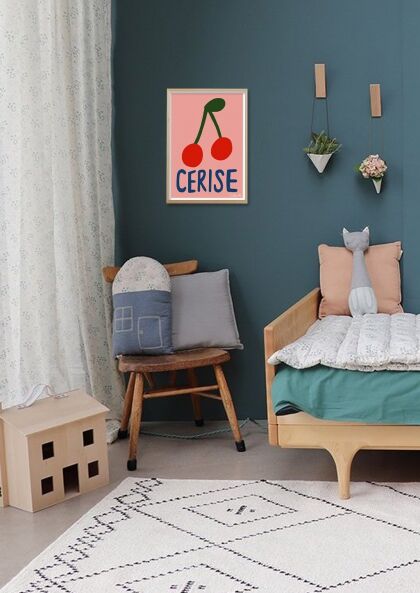 Cherry Kids Poster - A3