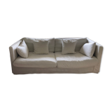 Crumpled linen sofa "Camille"