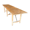 Old folding guinguette table