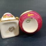 2 miniature porcelain vases from Limoges