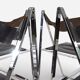 Lübke 4-piece set of folding dining chairs by Fantoni&Geraci, 1969