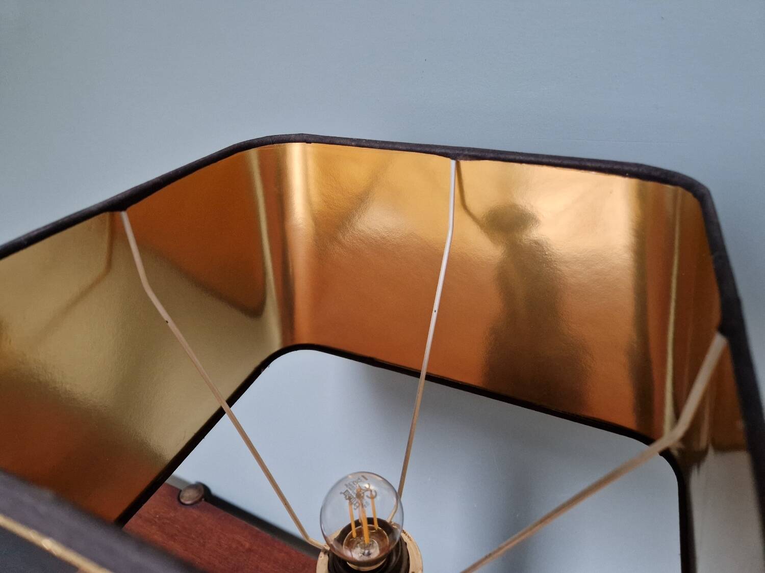 Egyptian table lamp, Hollywood Regency style, 1970