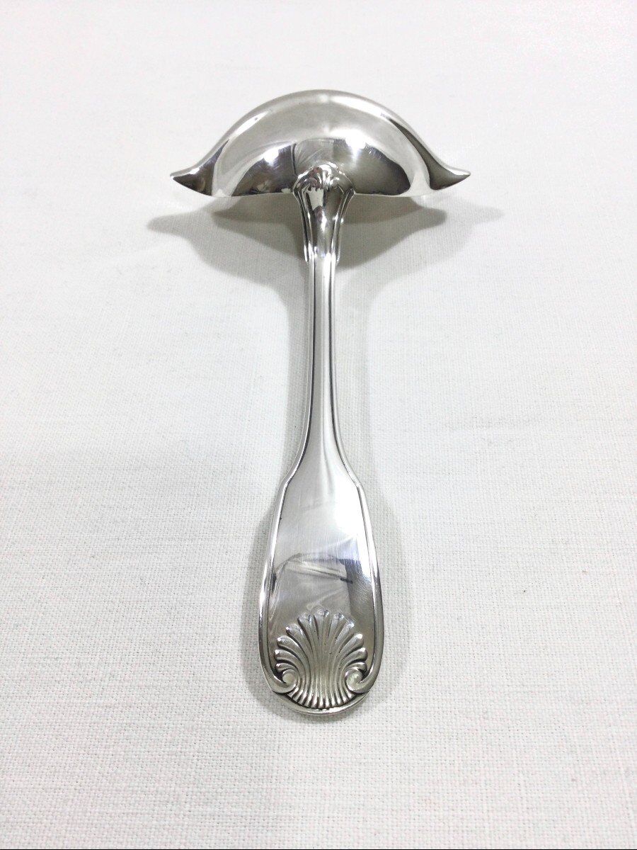 Christofle - Spoon with Vendôme Shell Sauce