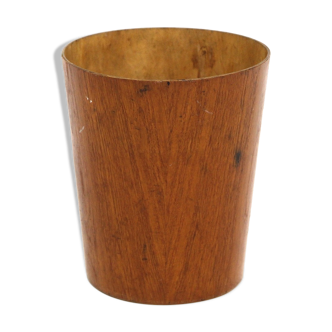 Teak paper basket, Servex, Sweden, 1960