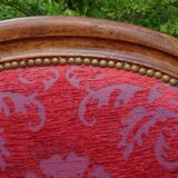 Restored Voltaire armchair