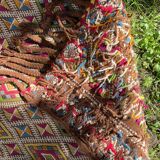 Hand-woven wool Kilim rug