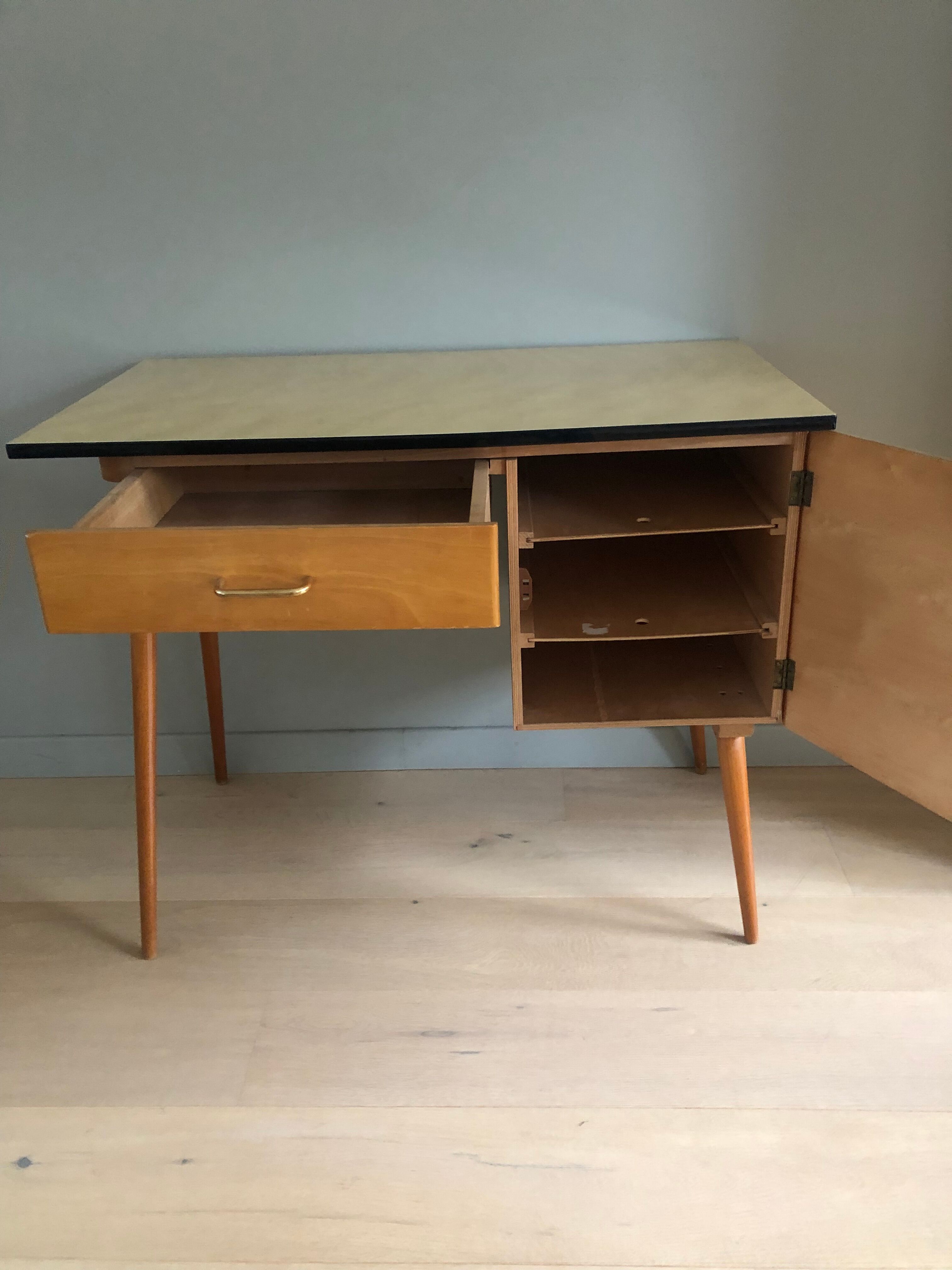 Vintage baumann desk + chair