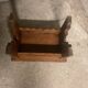 50s wooden stool