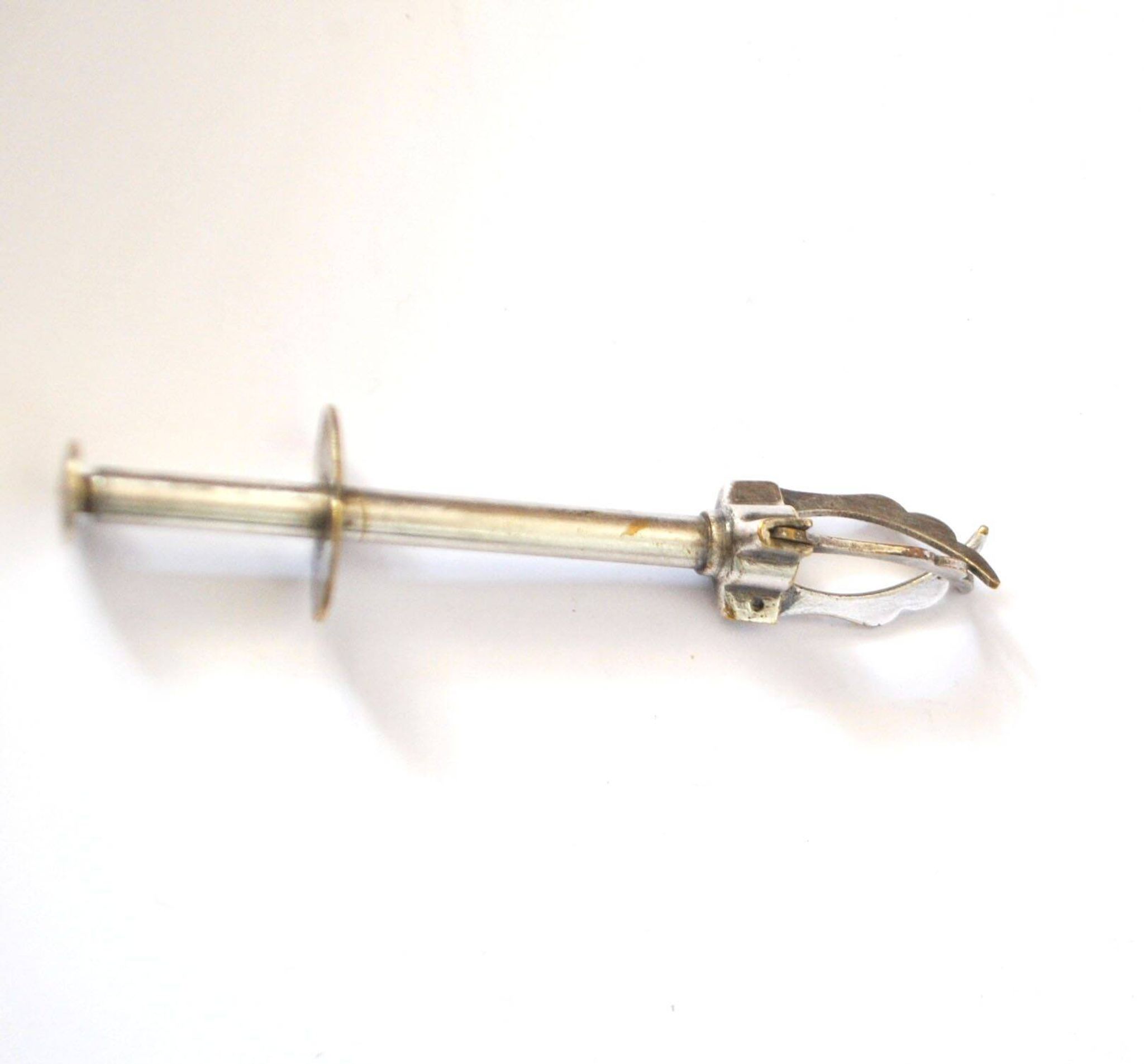 Vintage silver-plated ice sugar tongs "Crab Tongs"