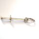Vintage silver-plated ice sugar tongs "Crab Tongs"