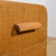 Art Deco Nightstands, Former Czechoslovakia, 1950s, Set of 2