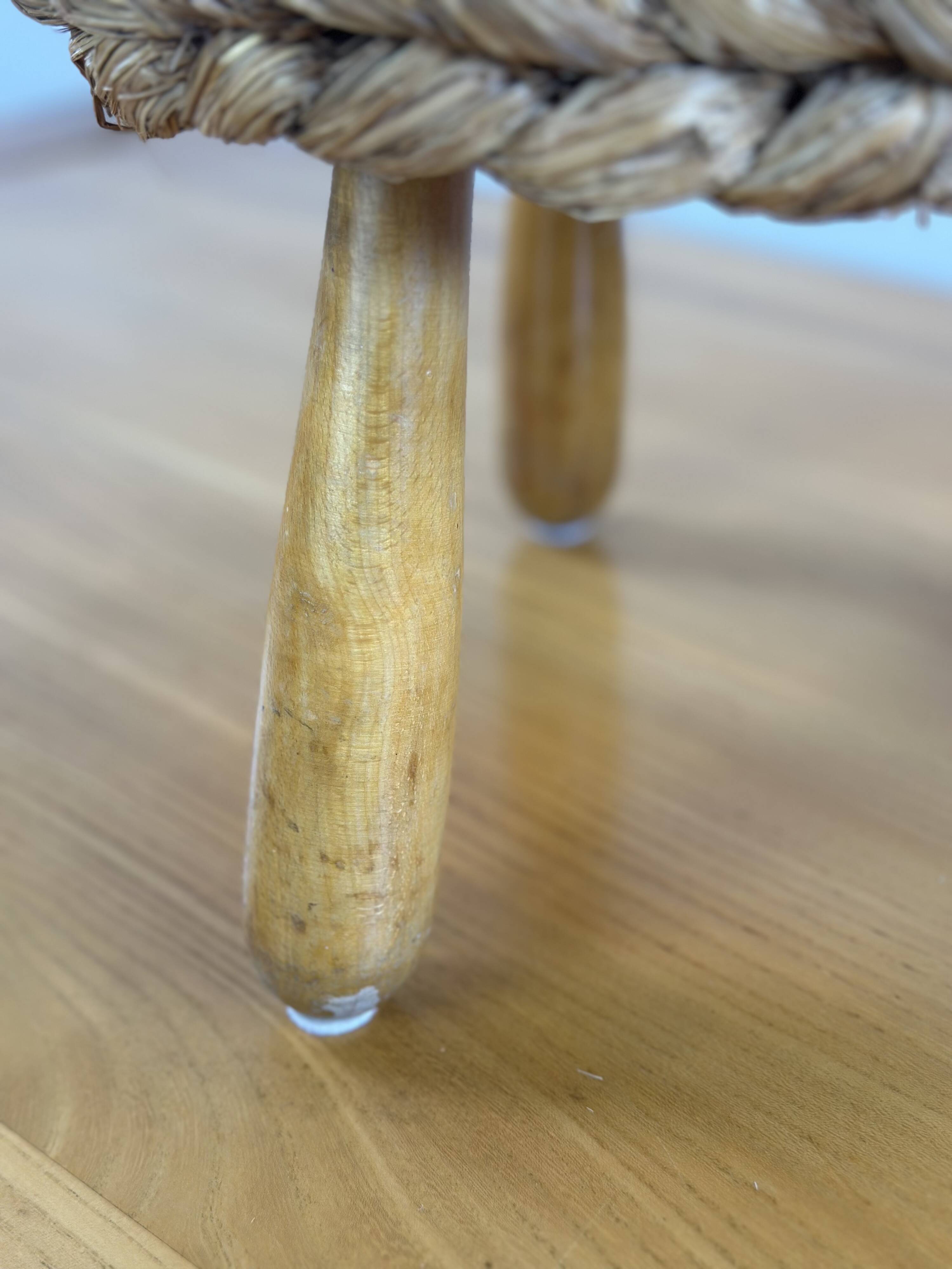 Audoux Minet stool 1960s