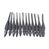 Porte-couteaux bois crocodile