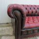 Leather chesterfield