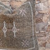 Coussin en soie de cactus, coussin en soie de cactus, coussin lombaire, coussin décoratif en soie
