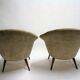 Pair of vintage cocktail chairs, 1960s