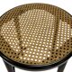 Set of four vintage bar stools - webbing Italian design