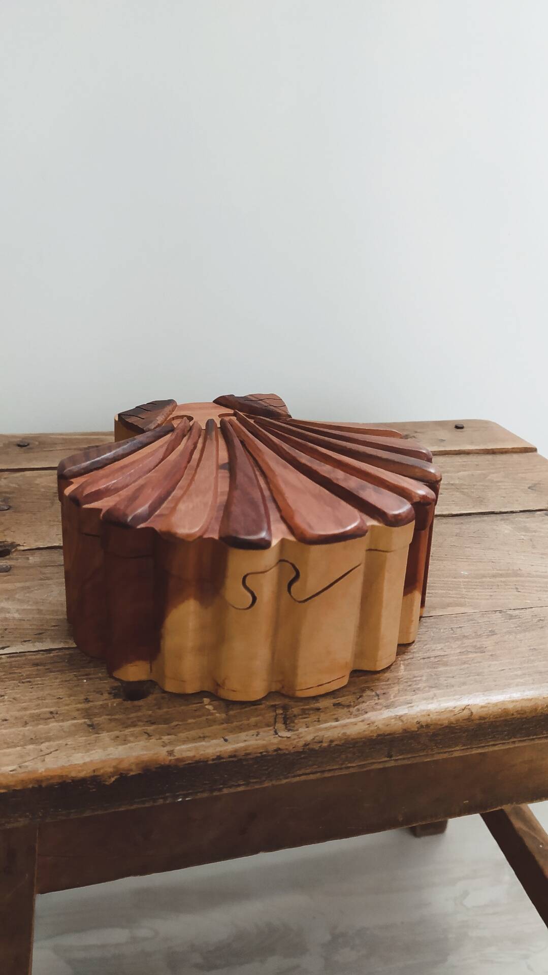 Coffret, boîte à bijoux en bois 