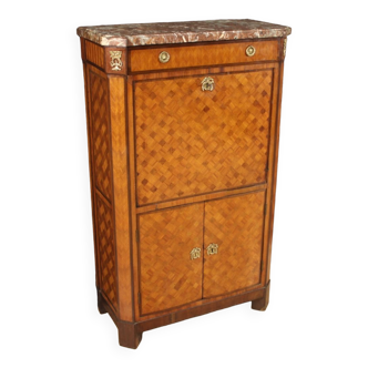 19th-century French wooden antique secretary