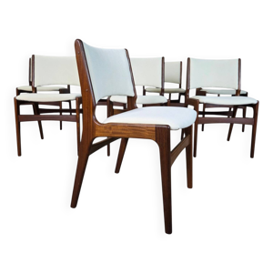 8 chaises danoises vintage - erik