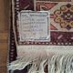 Shirvan urss oriental rug wool handmade rectangular 1940 burgundy and ecru with fringes 100% wool