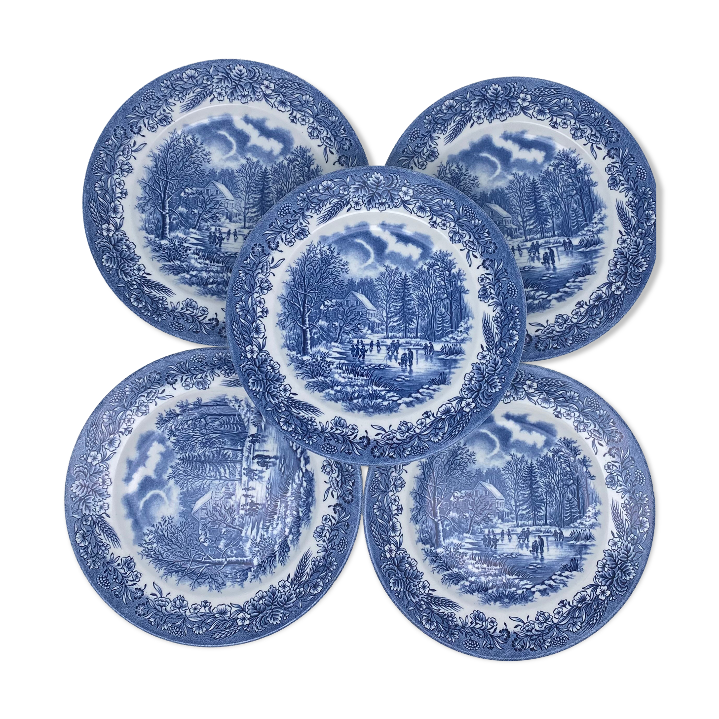 Churchill English Dessert Plates