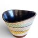 Dümler & Breiden Ceramic Bowl, Sgraffito Décor, West Germany, 1950s