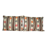 Set of 2 vintage kilim cushion covers 46x61 cm