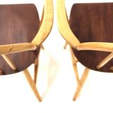Set of 2 Scandinavian armchairs "Mod 34T", Nesto, Sweden, 1960