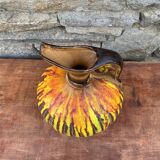 Grande cruche en céramique Saint-Clément, des années 70