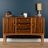Retro Teak & Walnut Gordon Russel For Heals Restored Mid Century 1960s Sideboard