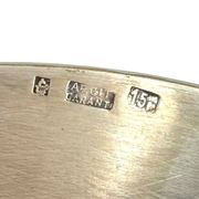 Art Deco silver-plated coup / vide poche, France 1940s