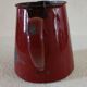 Enamelled sheet milk jug