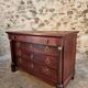 Commode Empire française ancienne en acajou