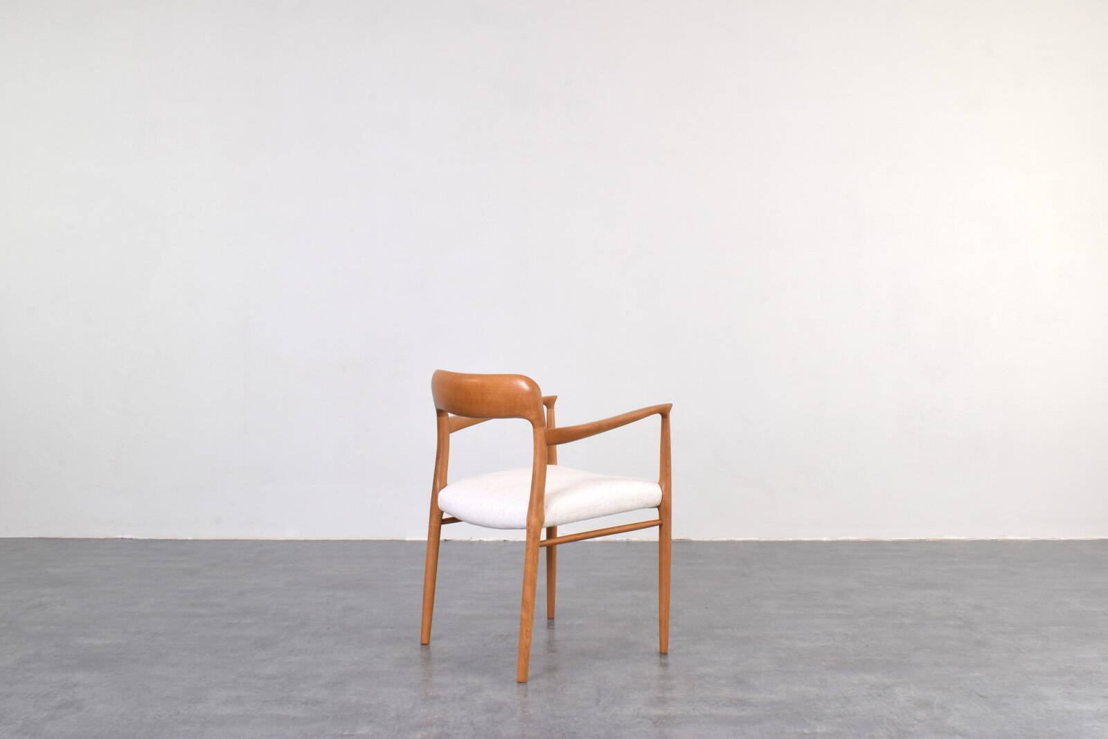 Mid-Century Model 56 Danish Dining Chair by Niels O. Møller for J.L. Møller