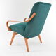 Fauteuil Ton vert