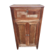 Meuble à musique ancien à 2 portes et 1 abattant