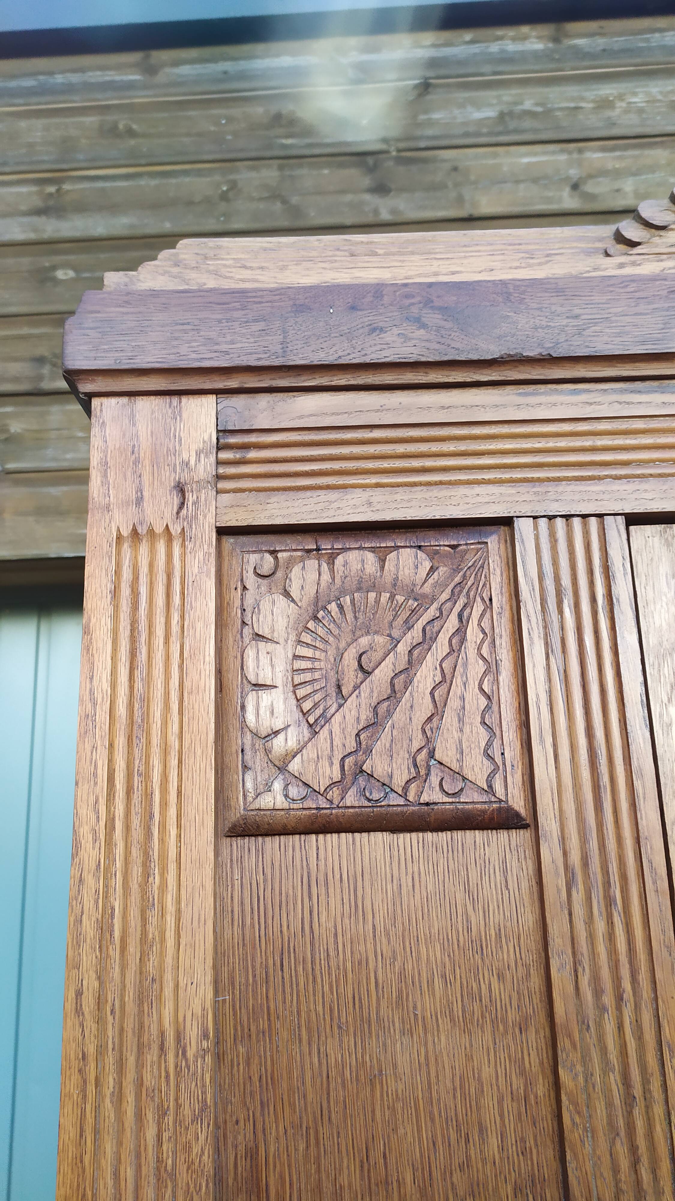 Parisian art deco wardrobe