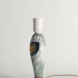 Scandinavian Modern Ceramic Butterfly Motif Table Lamp by Tilgmans, Sweden 1960