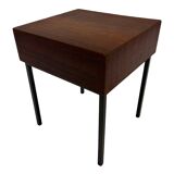 Vintage Pastoe bedside table side table 1960s teak veneer