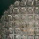 Wall lamp ceiling lamp molded glass 70/80