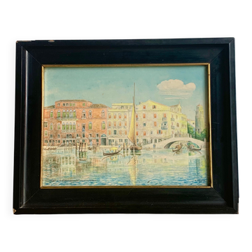 Venise - gouache, 1932