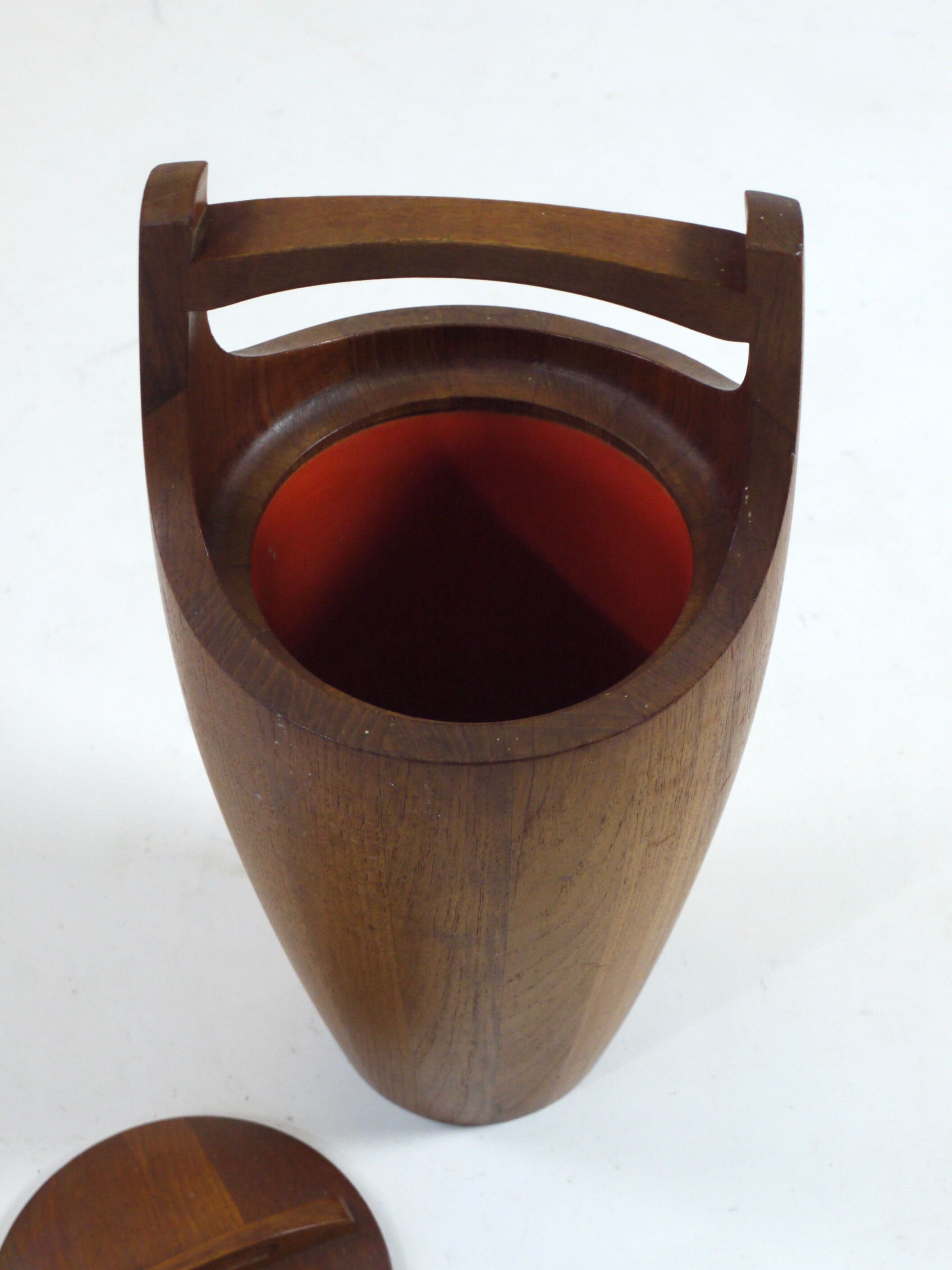 Teak Ice Bucket by Jens Quistgaard for Dansk Design, 1960s