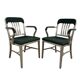 Rare pair of american aluminum Goodform armchairs