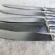 Six knives Christofle model beads