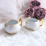 Pair of Luxury porcelain salt salers from France