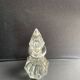 Large decanter - Louis Philippe - Strong crystal and silver