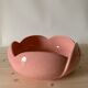 Saladier plat rose Jacques Molin